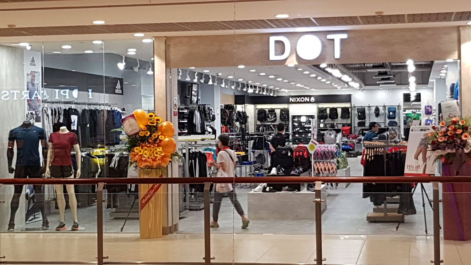 Apparel Footwear Retail POS Systems at DOT stores